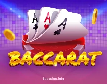Hình ảnh Baccarat - Game tại 8s casino